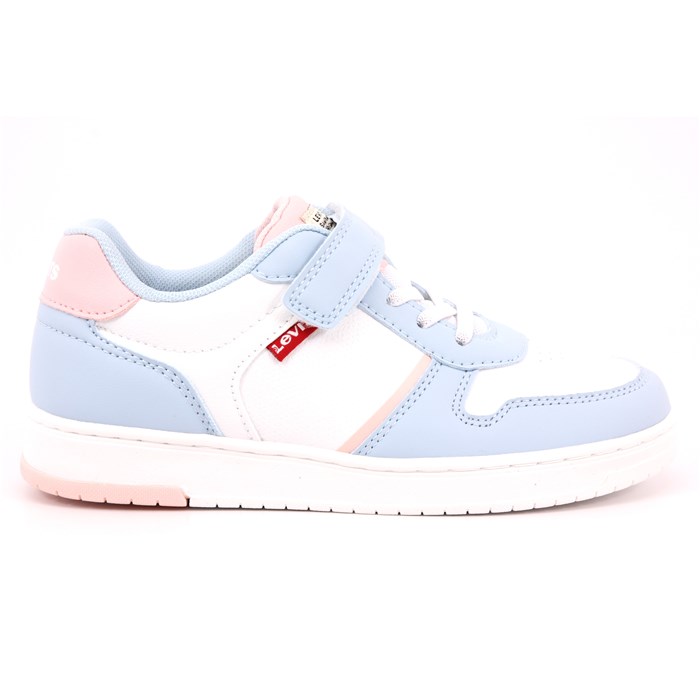 Scarpa Strappi + Elastico Levi's Bambina Celeste  Scarpe 228 - VIRV