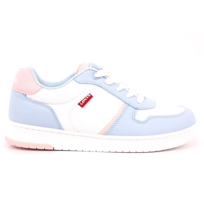 Scarpa Allacciata Levi's Bambina Celeste  Scarpe 229 - VIRV
