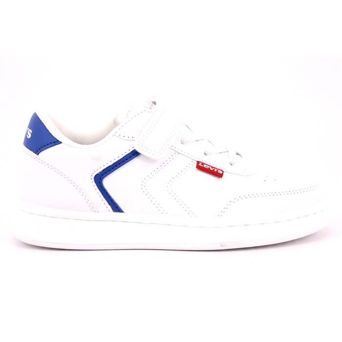 Scarpa Strappi + Elastico Levi's Bambino Bianco  Scarpe 230 - VAVE