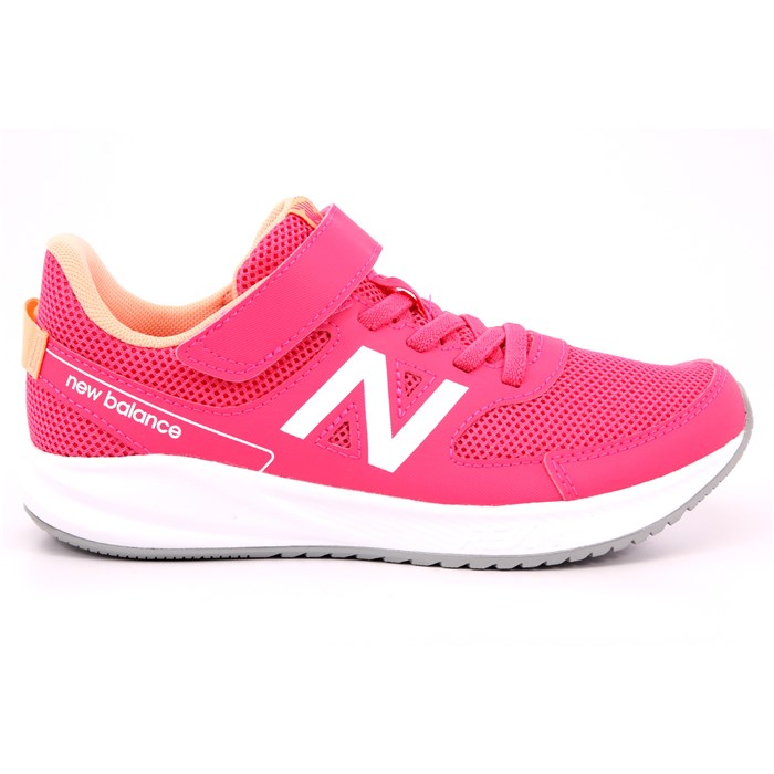 Scarpa Strappi + Elastico New Balance Bambina Rosa  Scarpe 320 - YT570LP3