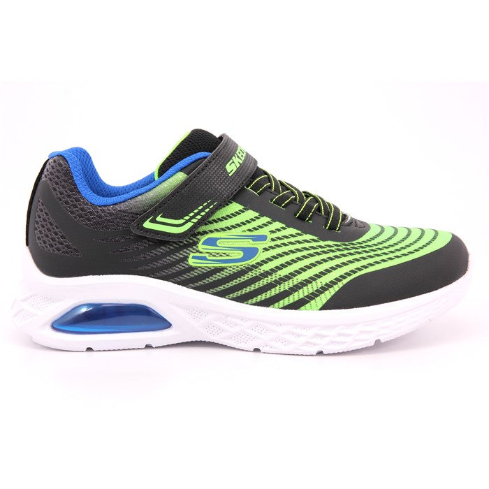 Scarpa Strappi + Elastico Skechers Bambino Blu  Scarpe 250 - 403930L