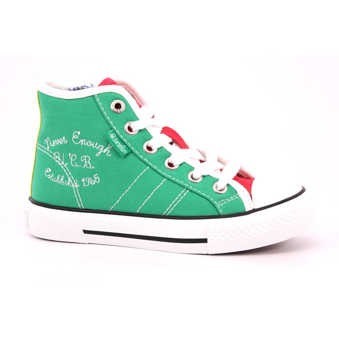 Benetton Scarpa Allacciata Verde