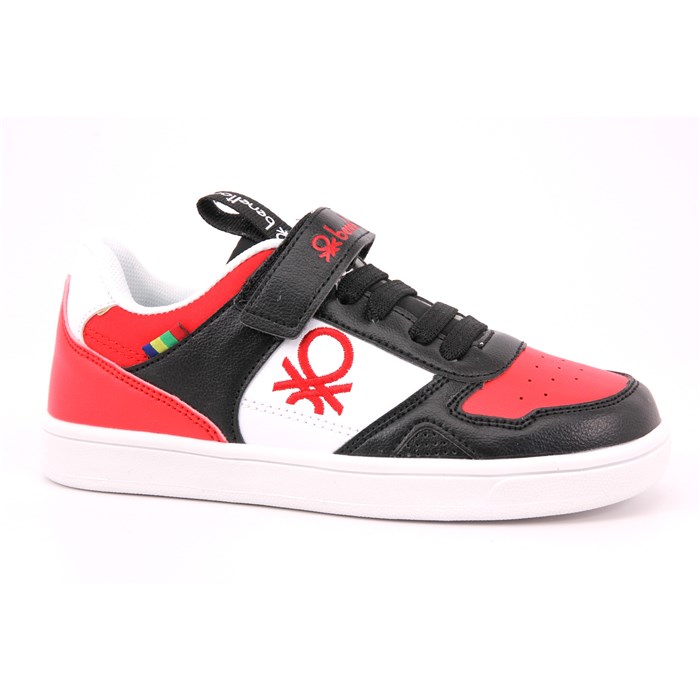 Benetton Scarpa Strappi + Elastico Rosso