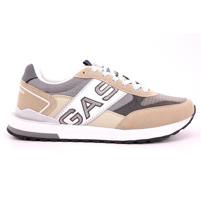 Scarpa Allacciata Gas Uomo Beige  Scarpe 7 - GAM313915