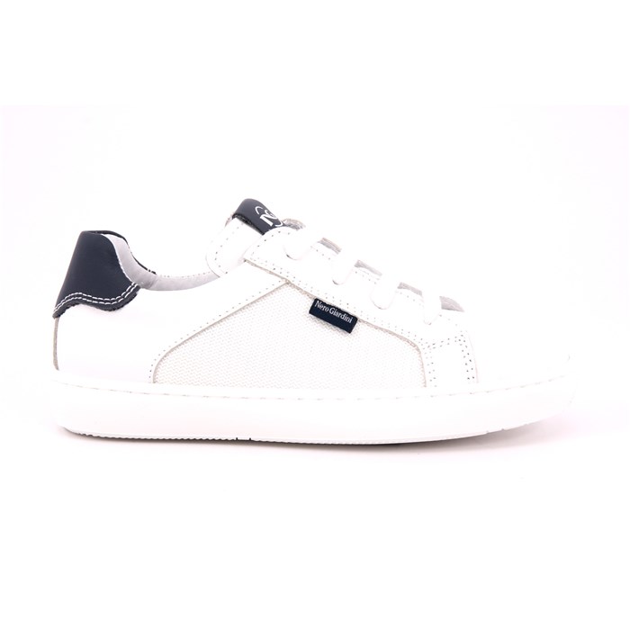 Scarpa Allacciata Nero Giardini Bambino Bianco  Scarpe 617 - E328910M 707