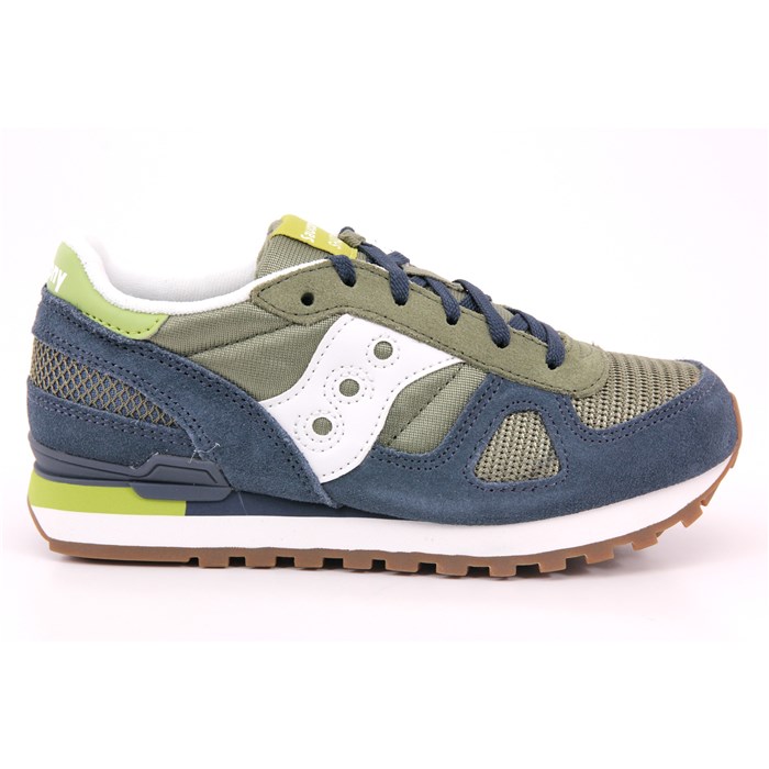 Scarpa Allacciata Saucony Bambino Verde  Scarpe 49 - SK266352