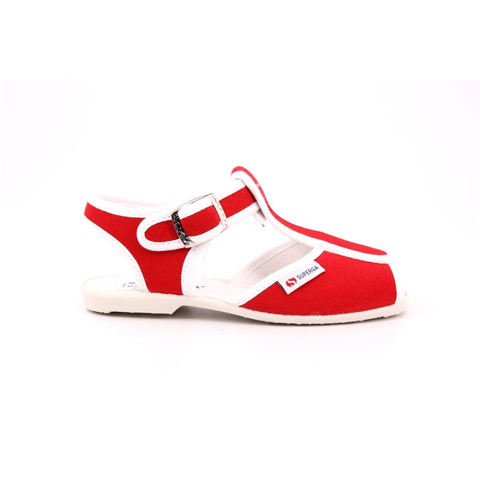 Sandalo Superga Bambino Rosso  Scarpe 334 - S 0026X0