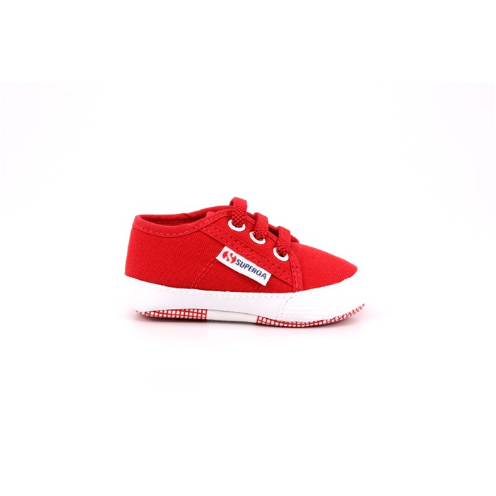 Scarpina Culla Superga Bambino Rosso  Scarpe 336 - 227 - S 1116JW