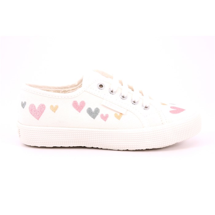 Scarpa Allacciata Superga Bambino Bianco  Scarpe 341 - S 7126RW