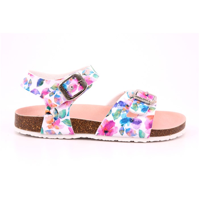 Sandalo Pablosky Bambina Bianco  Scarpe 394 - 423400