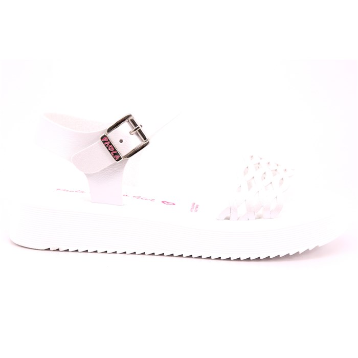 Sandalo Pablosky Bambina Bianco  Scarpe 402 - 865500