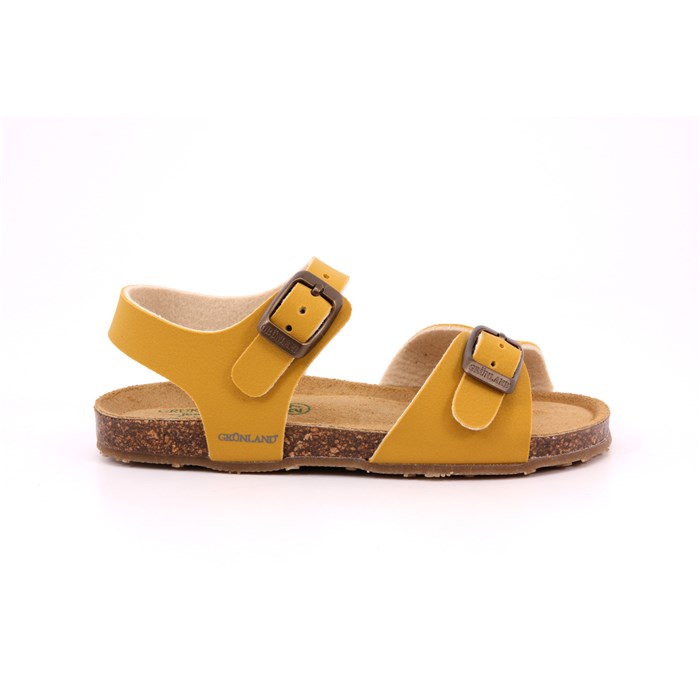 Sandalo Grunland Bambino Giallo Ocra  Scarpe 589 - SB0413