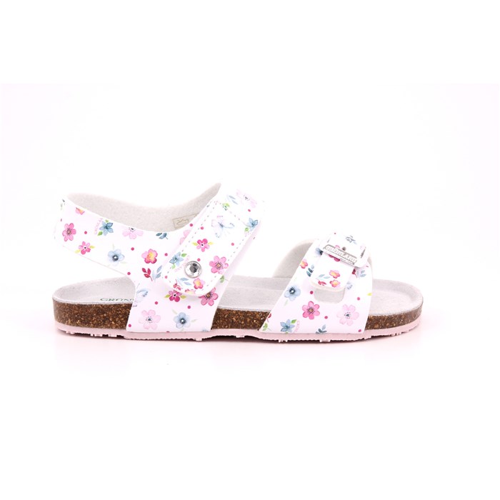 Sandalo Grunland Bambina Bianco  Scarpe 591 - SB0945