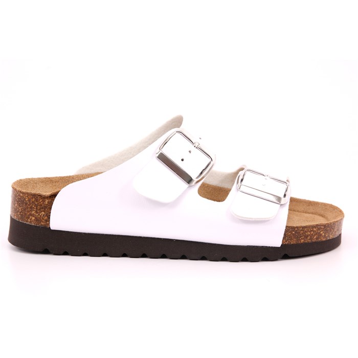 Ciabatte Grunland Donna Bianco  Scarpe 609 - CB2445