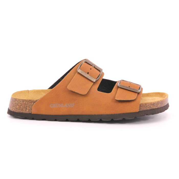 Ciabatte Grunland Uomo Cuoio  Scarpe 611 - CB0974