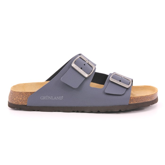 Ciabatte Grunland Uomo Blu  Scarpe 614 - CB3012