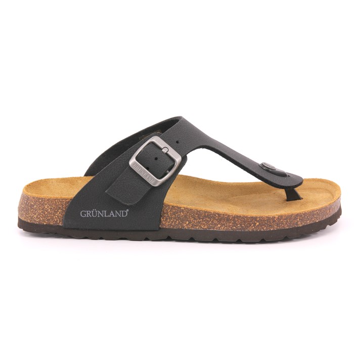Infradito Grunland Uomo Nero  Scarpe 615 - CC3011