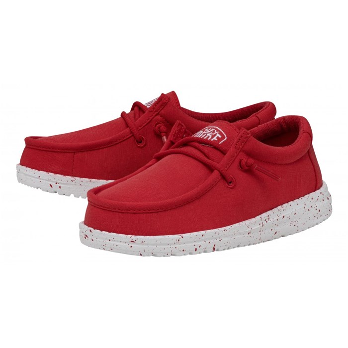 Hey Dude Slip On Rosso