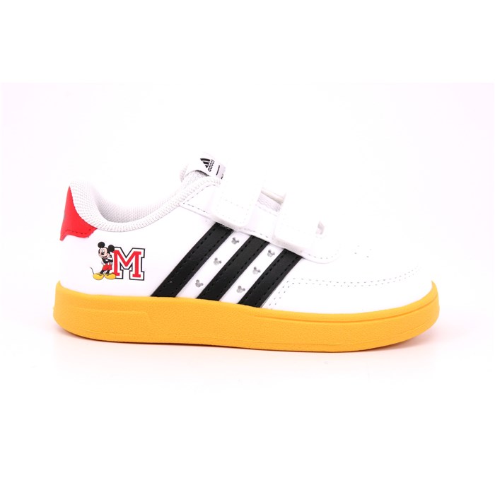 Scarpa Strappi Adidas Bambino Bianco  Scarpe 1166 - IG7161