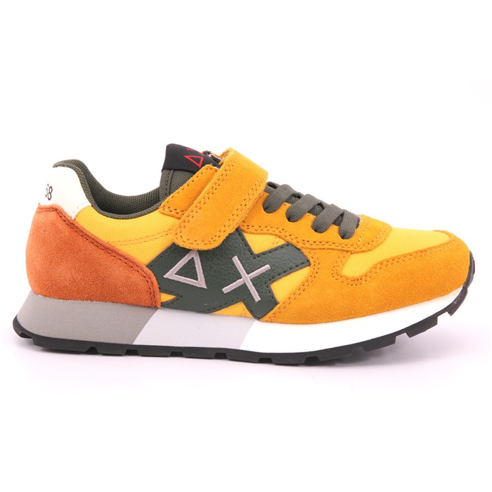 Scarpa Strappi + Elastico Sun68 Bambino Giallo  Scarpe 117 - Z43313K