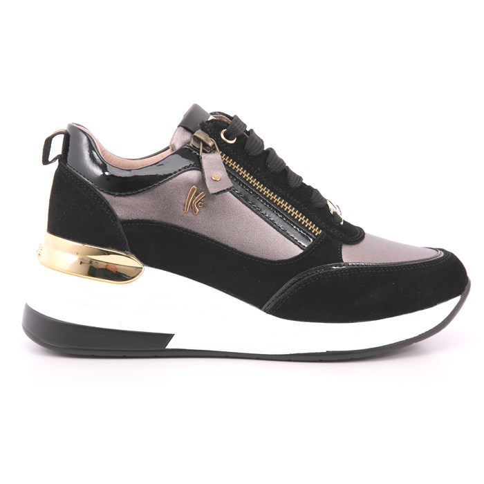 Scarpa Allacciata Keys Donna Nero  Scarpe 146 - K-8326F