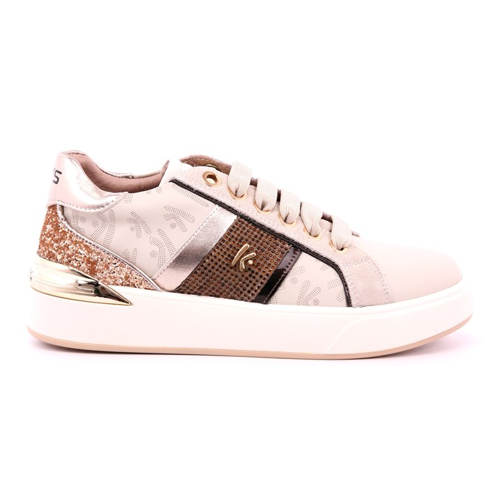 Scarpa Allacciata Keys Donna Beige  Scarpe 148 - K-8342A