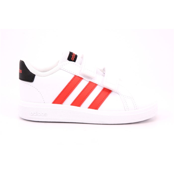 Scarpa Strappi Adidas Bambino Bianco  Scarpe 1173 - IG2558