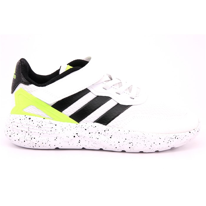 Scarpa Allacciata Adidas Bambino Bianco  Scarpe 1175 - IG0630