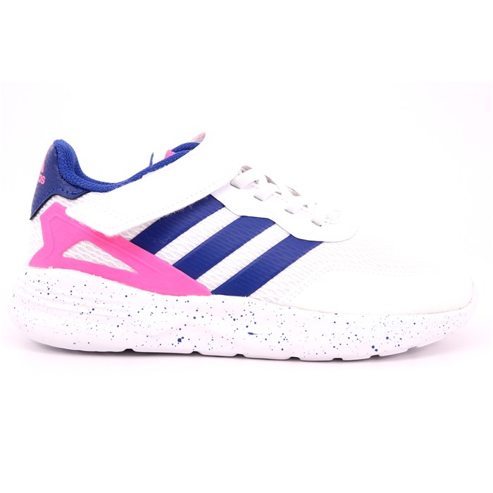 Scarpa Allacciata Adidas Bambina Bianco  Scarpe 1176 - IG7250