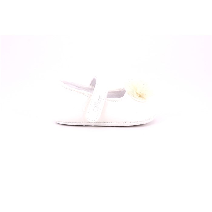 Scarpina Culla Chicco Bambino Bianco  Scarpe 669 - 066028