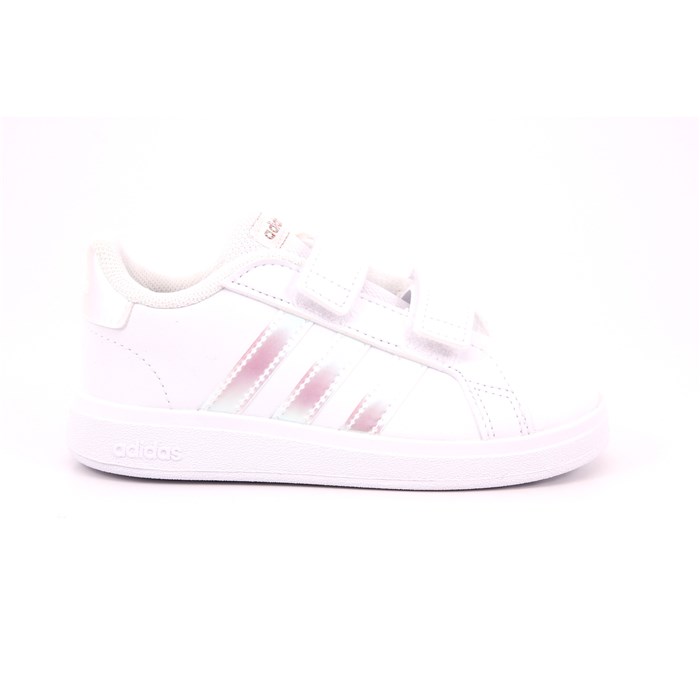 Scarpa Strappi Adidas Bambina Bianco  Scarpe 1181 - GY2328