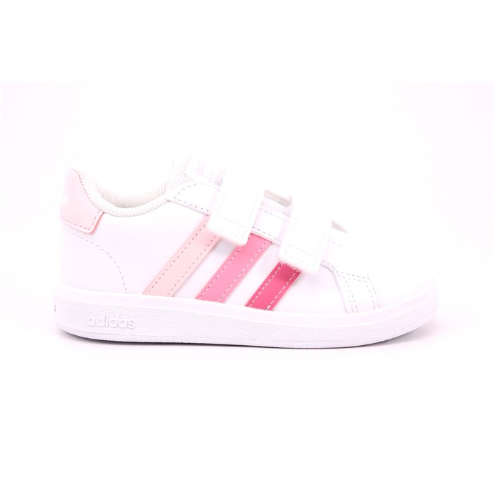 Scarpa Strappi Adidas Bambina Bianco  Scarpe 1182 - IG2556