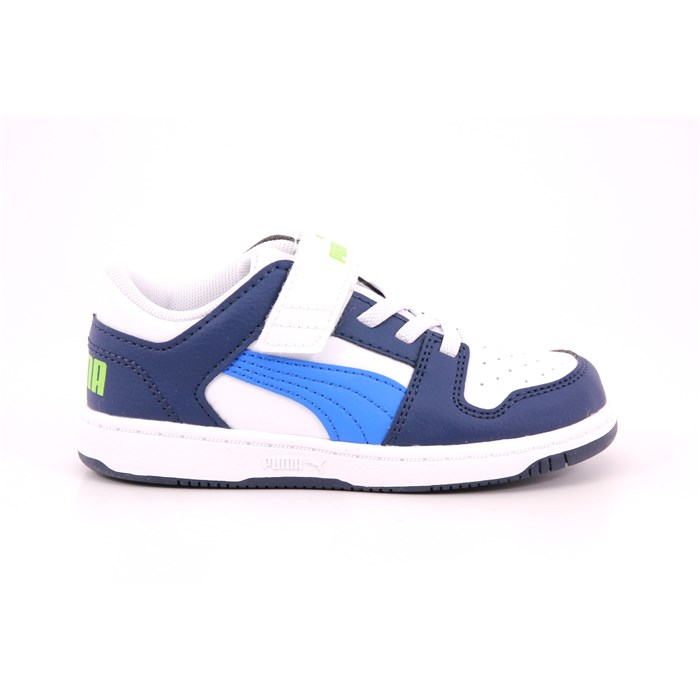 Scarpa Strappi + Elastico Puma Bambino Bianco  Scarpe 1207 - 37049321