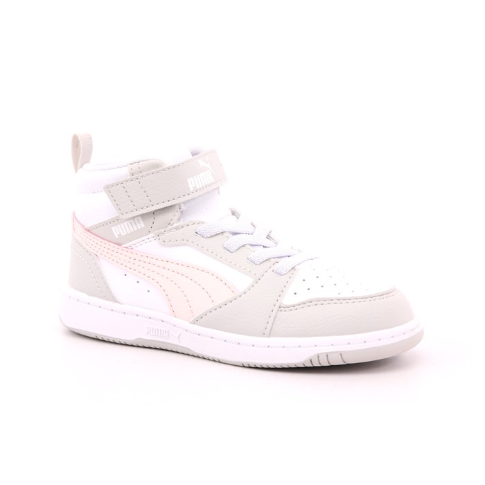 Puma Scarpa Alta Bianco/rosa