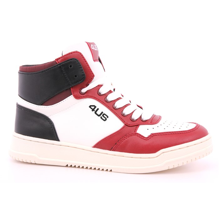 Paciotti 4us Scarpa Allacciata Bianco/rosso