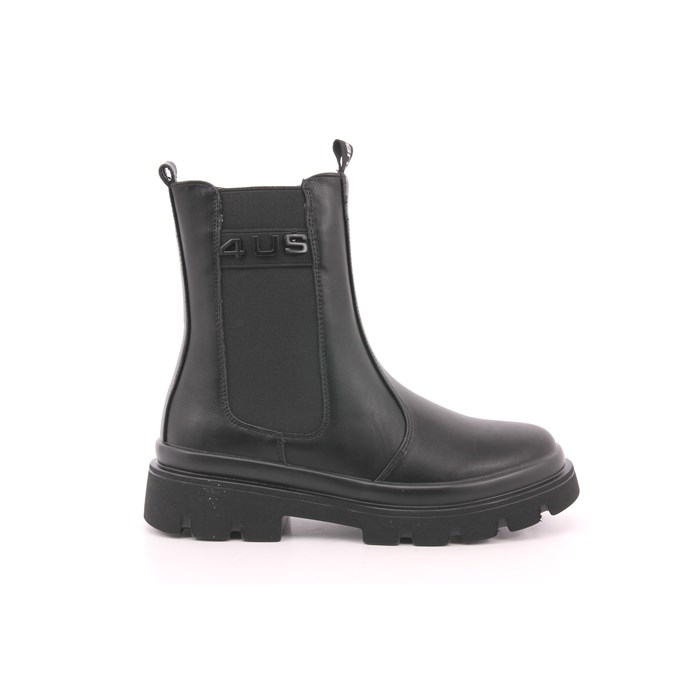 Stivaletto Paciotti 4us Bambino Nero  Scarpe 38 - 42595A