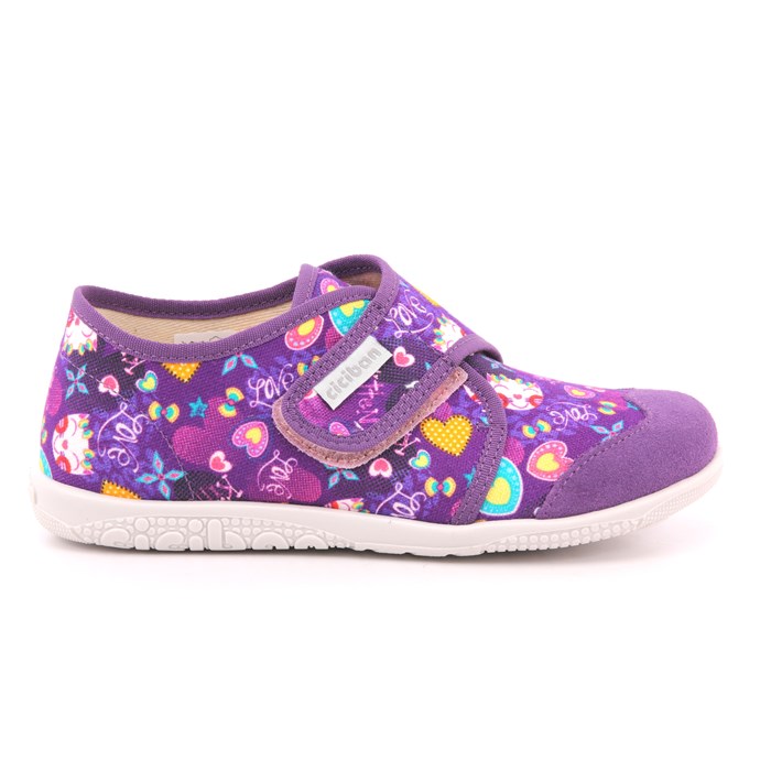 Pantofola Strappi Ciciban Bambino Viola  Scarpe 71 - 63460