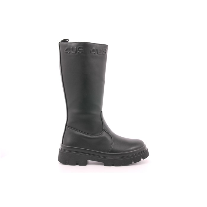 Stivale Paciotti 4us Bambina Nero  Scarpe 45 - 42593A