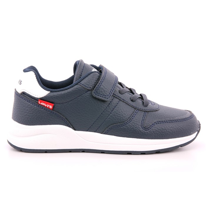 Scarpa Strappi + Elastico Levi's Bambino Blu  Scarpe 243 - VBAY