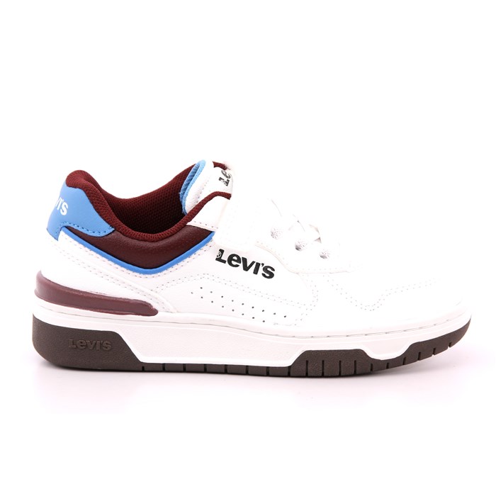 Scarpa Strappi + Elastico Levi's Bambino Bianco  Scarpe 246 - VDER