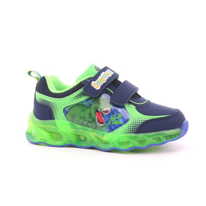 Dinosauro Scarpa Strappi Blu