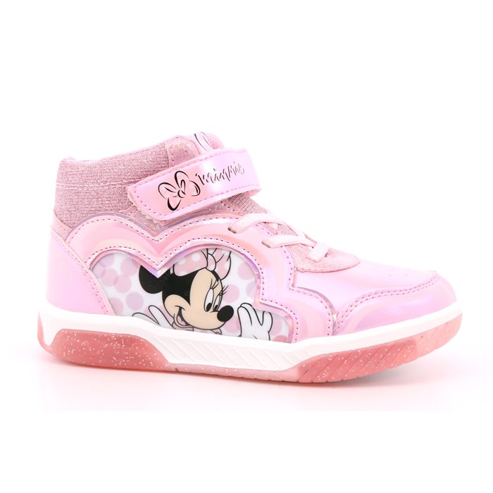 Disney Scarpa Strappi + Elastico Rosa