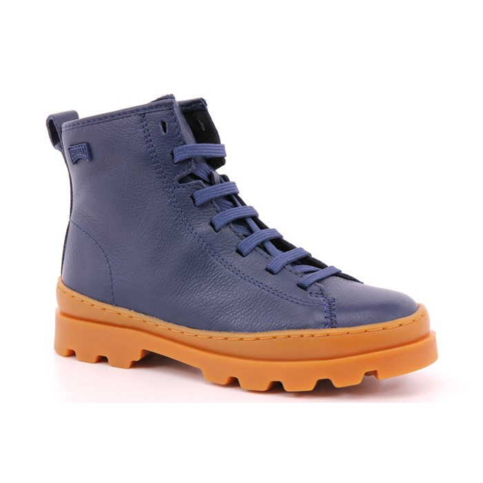 Camper Scarpa Allacciata Blu