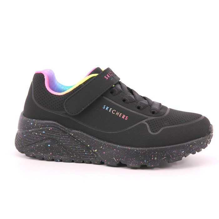 Skechers Scarpa Strappi + Elastico Nero