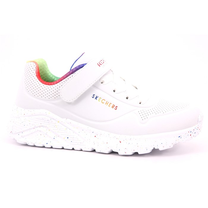 Skechers Scarpa Strappi + Elastico Bianco