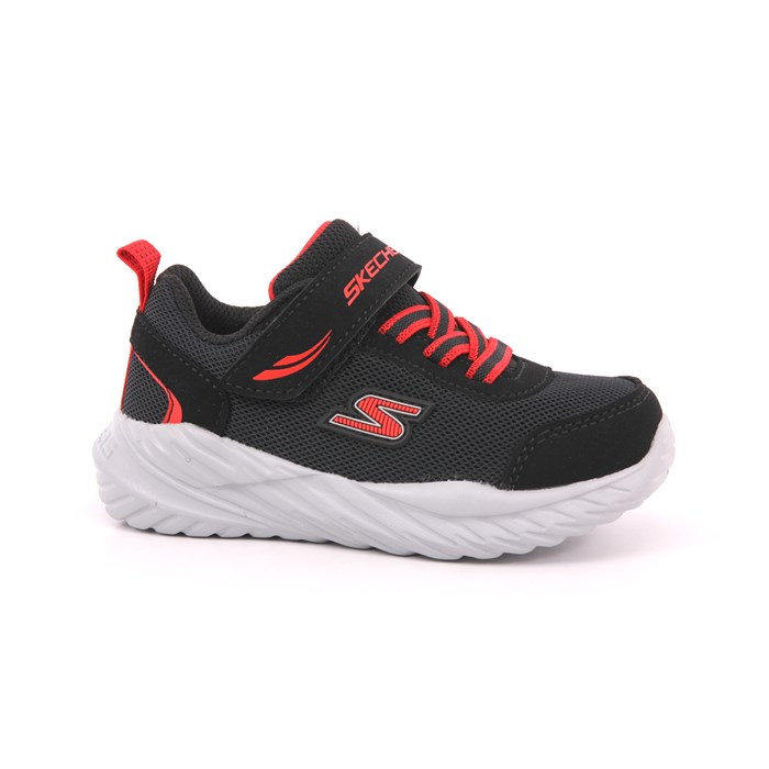 Skechers Scarpa Strappi + Elastico Nero