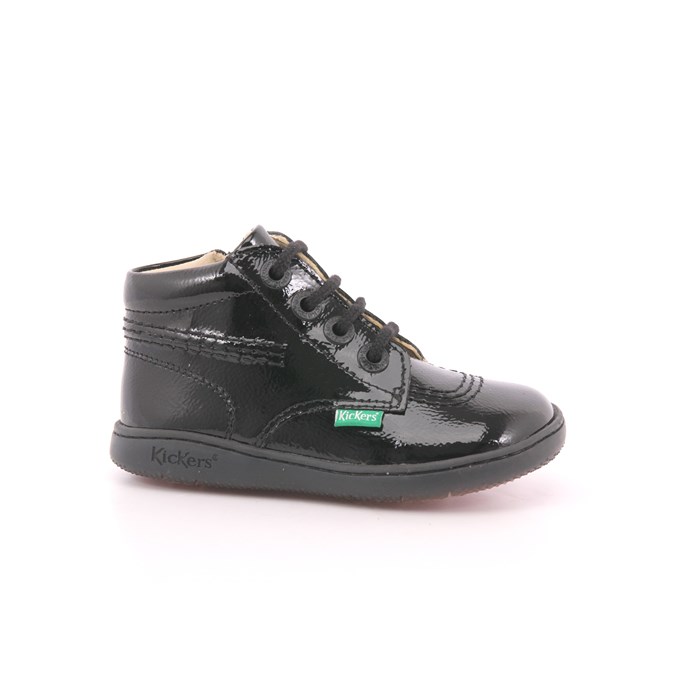 Kickers Scarpa Allacciata Nero