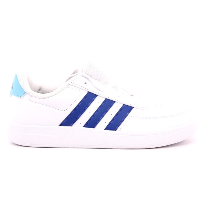 Scarpa Allacciata Adidas Bambina Bianco  Scarpe 1202 - IG9814