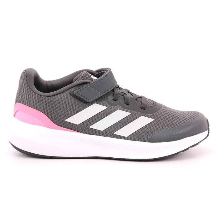 Scarpa Strappi + Elastico Adidas Bambina Grigio  Scarpe 1204 - HP5873