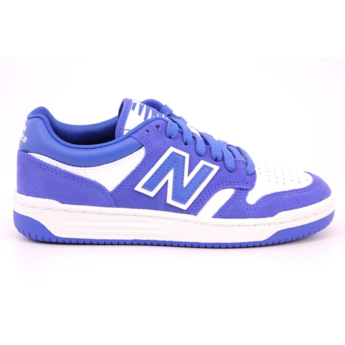 Scarpa Allacciata New Balance Bambino Bianco/azzurro  Scarpe 367 - GSB480WH